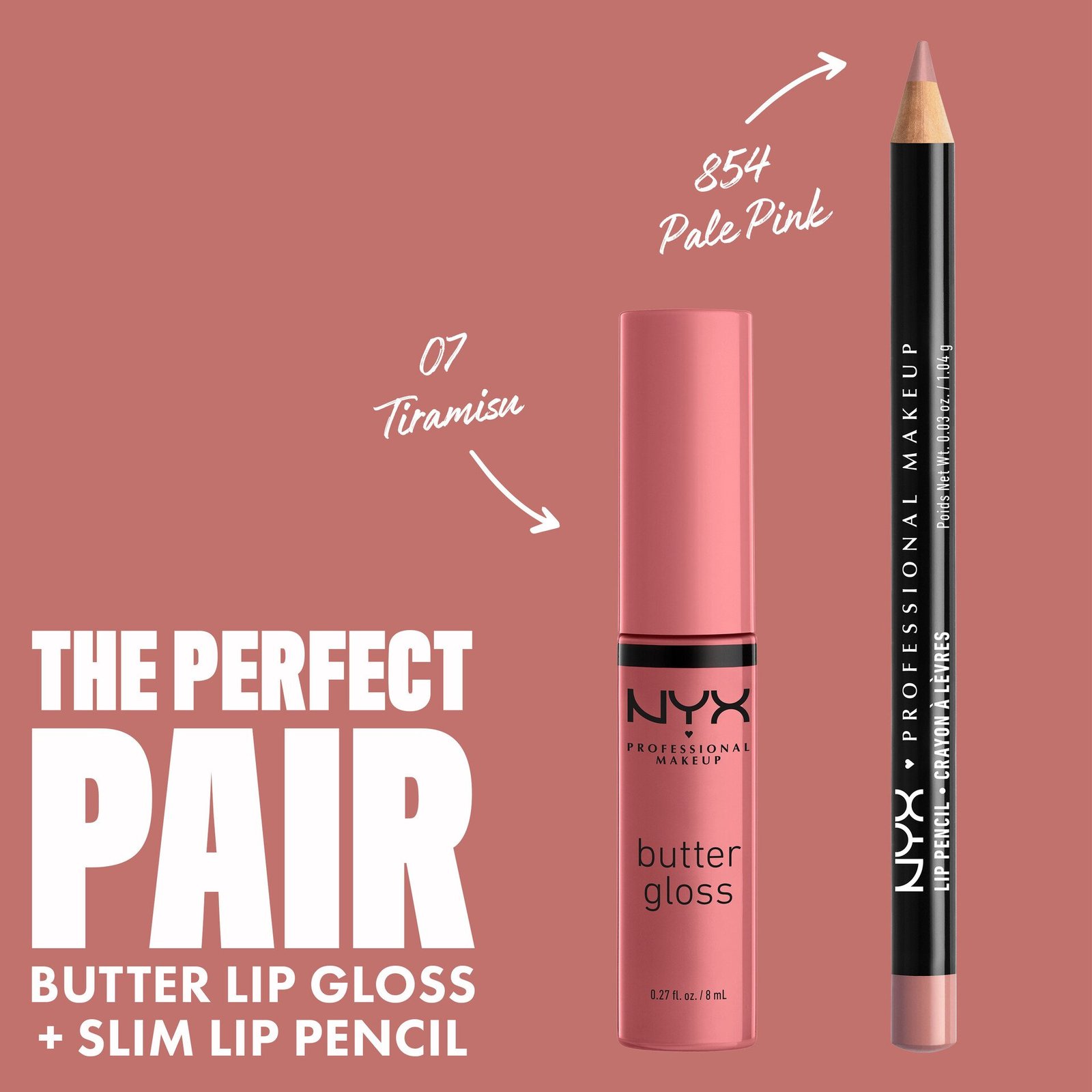 NYX Professional Makeup Butter Lip Gloss 7 Tiramisu 8 ml