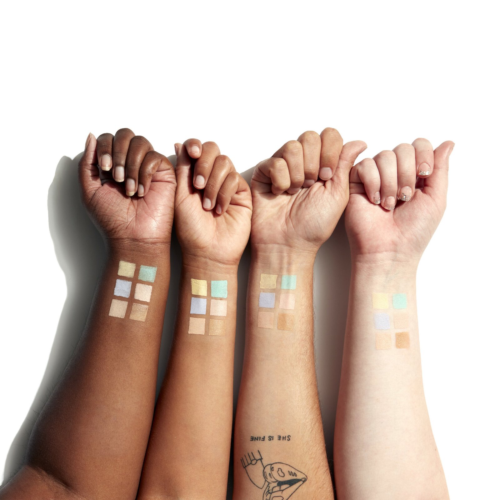 NYX Professional Makeup Color Correcting Concealer 4 Contour Palette 9g