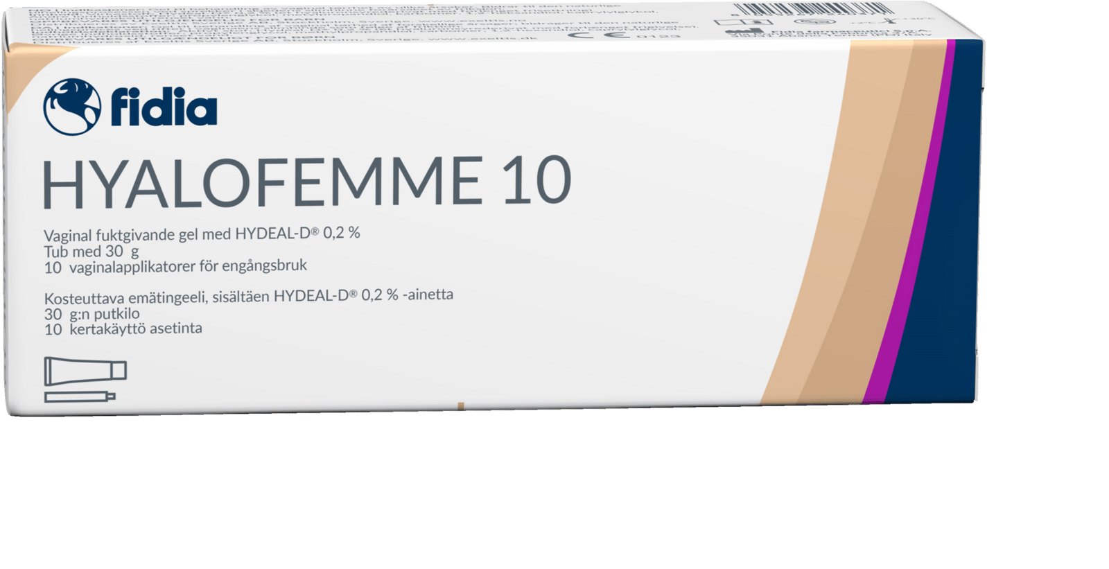 Hyalofemme Vaginal Fuktgivande Gel & Applikatorer 10 st 30 g