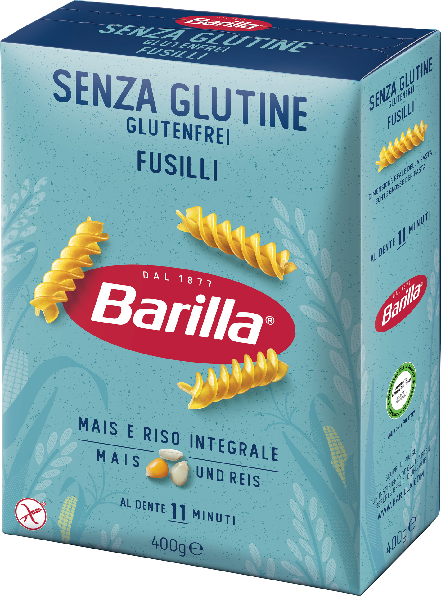 Barilla Fusilli glutenfri 400 g