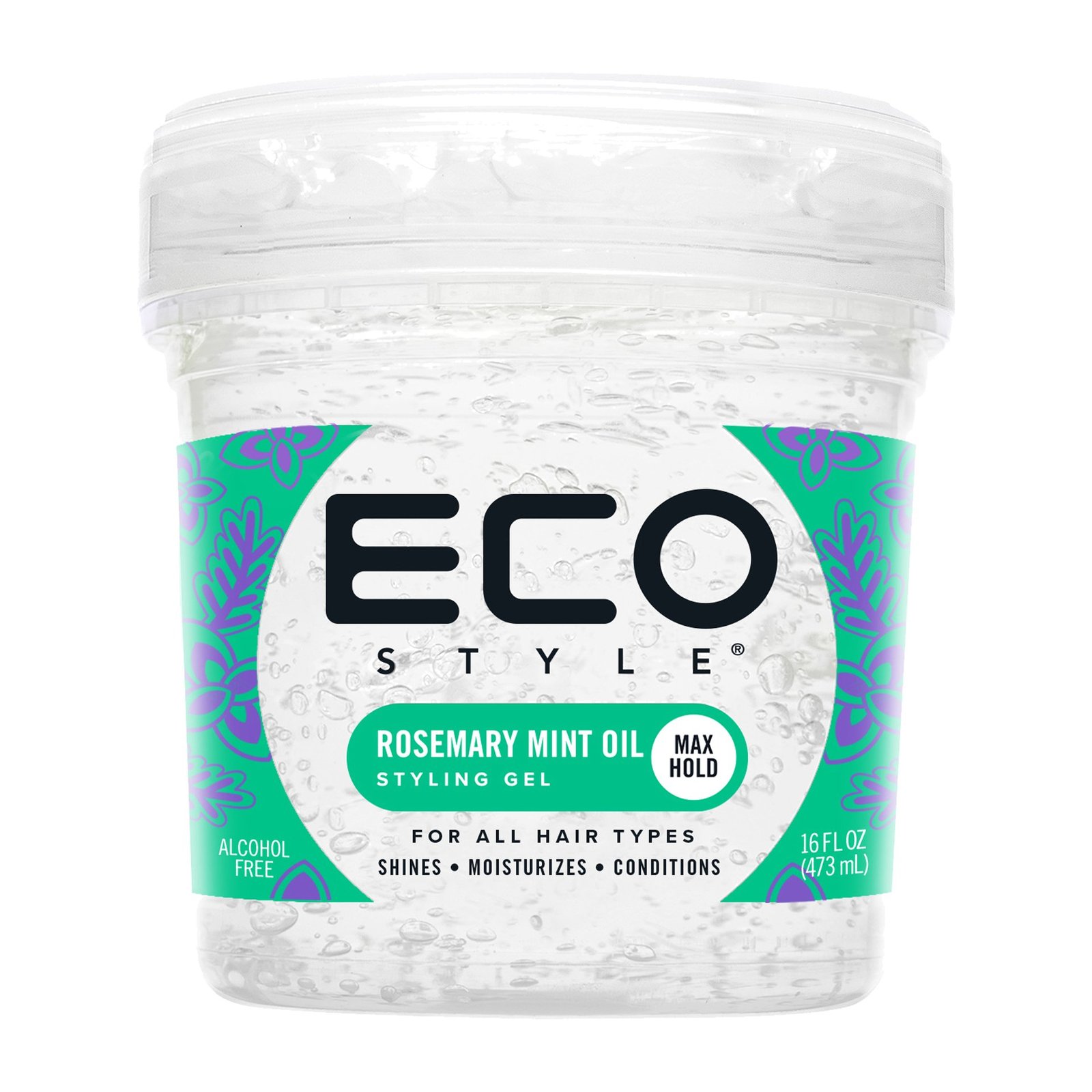 Eco Style Rosemary Mint Oil Styling Gel 473 ml
