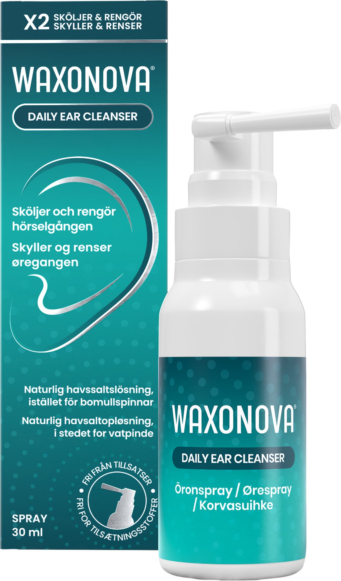 Waxonova Daily Ear Cleanser Öronspray för daglig rengöring 30 ml