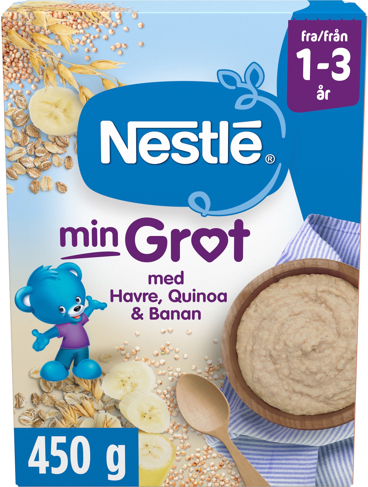 Nestlé Min Gröt Havre Quinoa & Banan 1-3 år
