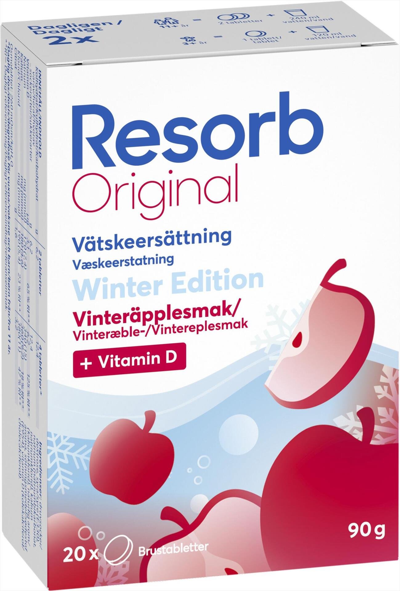Resorb Winter Edition Vinteräpple
