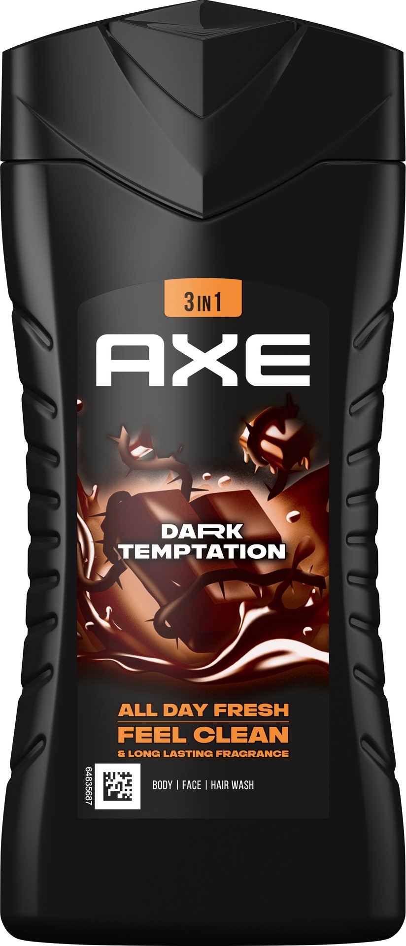 AXE Dark Temptation 3-in1 Duschgel 250 ml