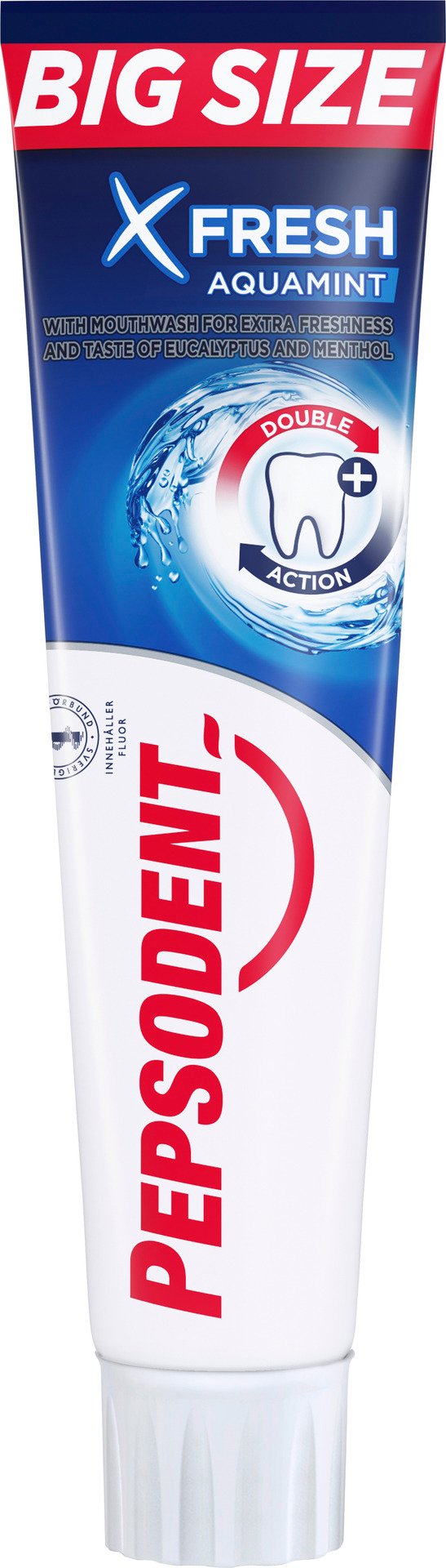 Pepsodent Tandkräm X-Fresh Aquamint 125 ml
