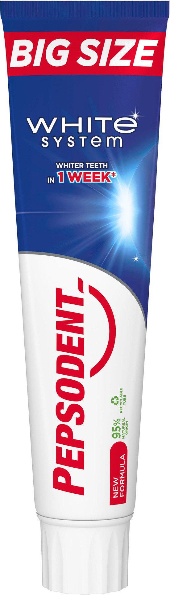 Pepsodent Tandkräm white system 125 ml