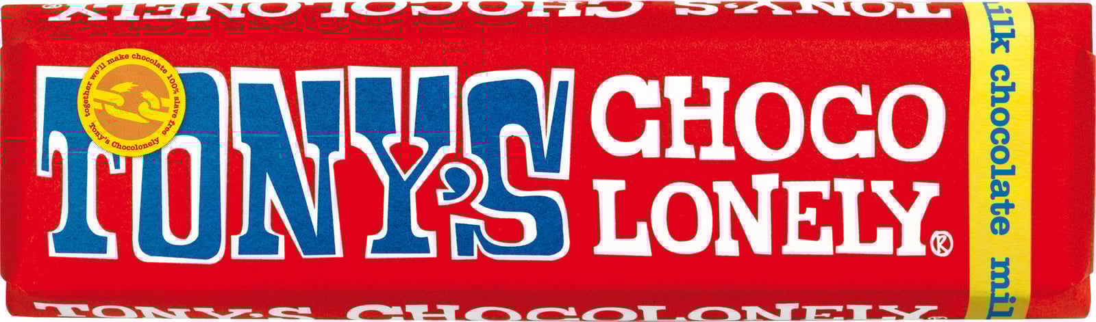 Tony´s Chocolonely Ljus Choklad 50 g