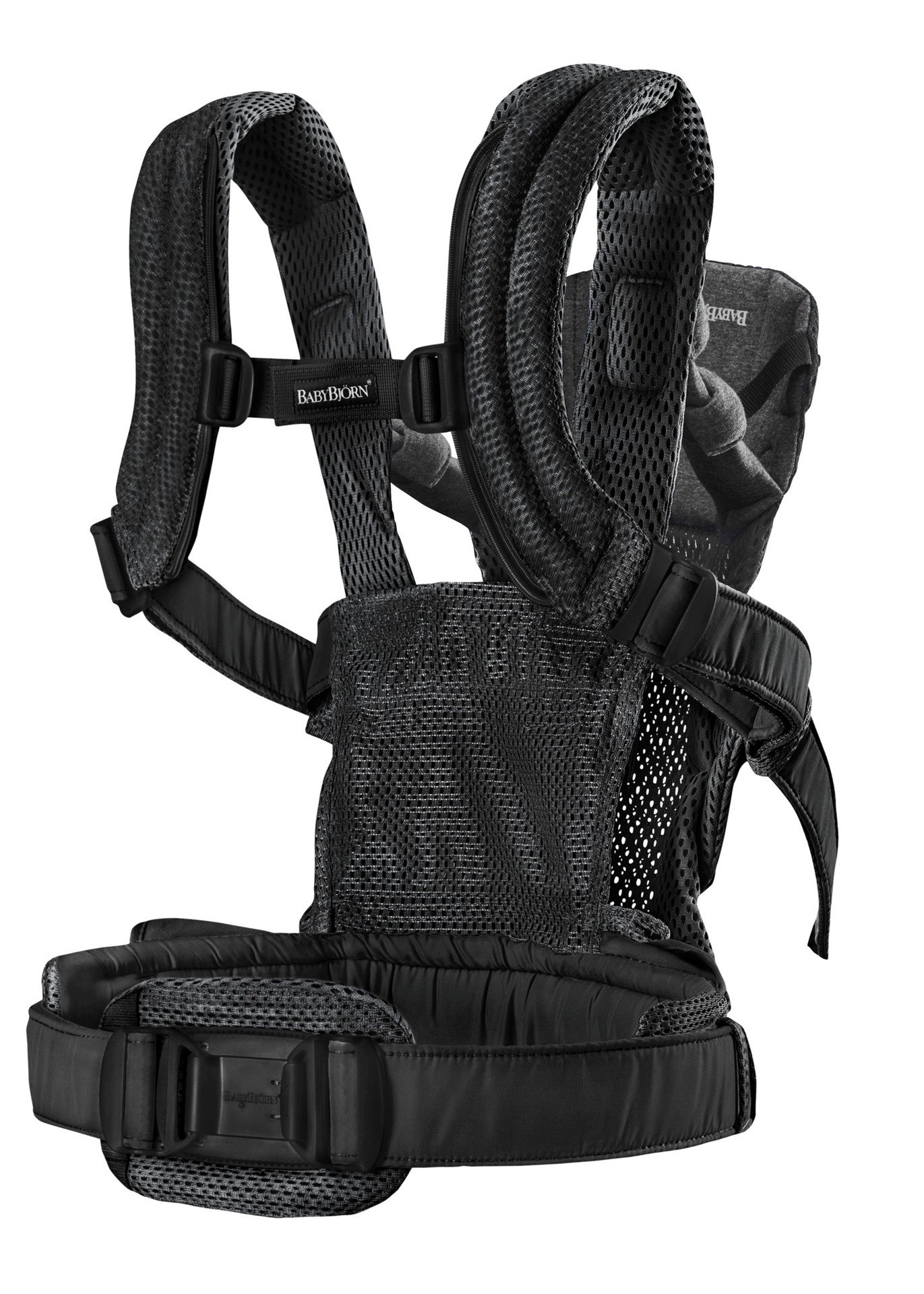 BabyBjörn Bärsele Harmony 3D Mesh Svart