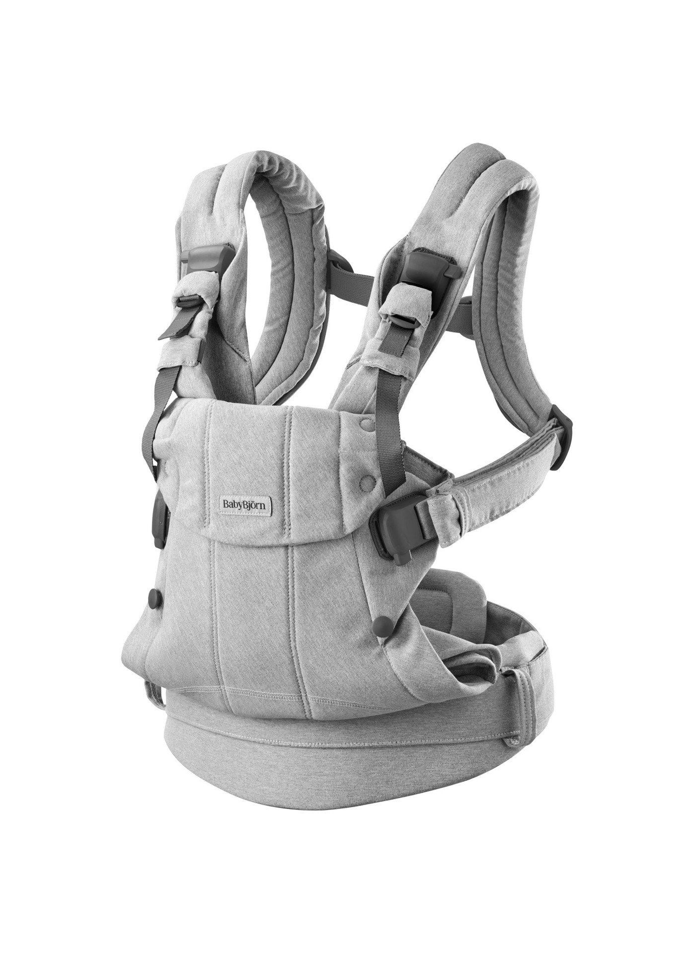 BabyBjörn Bärsele Harmony Melerad vävd Ljusgrå