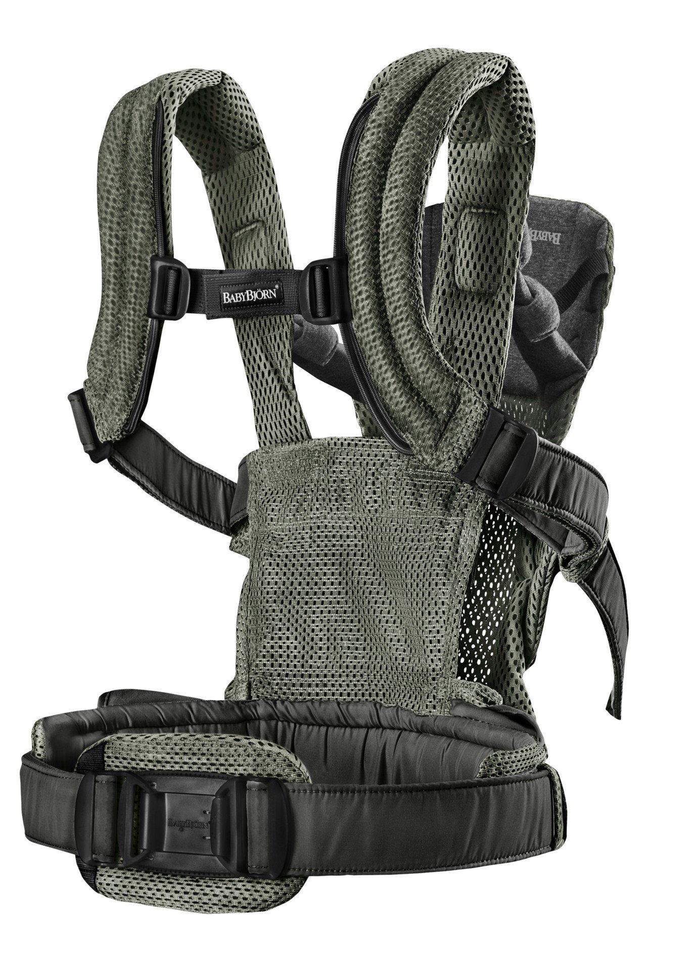 BabyBjörn Bärsele Harmony 3D Mesh Mörkgrön
