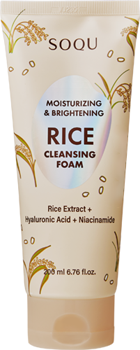 SOQU Rice Foam Cleanser 200 ml