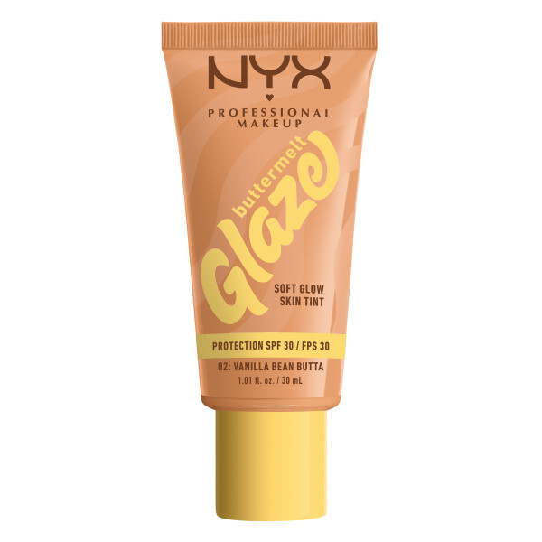 NYX Buttermelt Glaze Soft Glow Skin Tint SPF30 02 Vanilla Bean Butta 30 ml