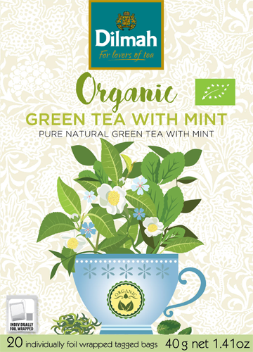 Dilmah Grönt Te Mint 20 st