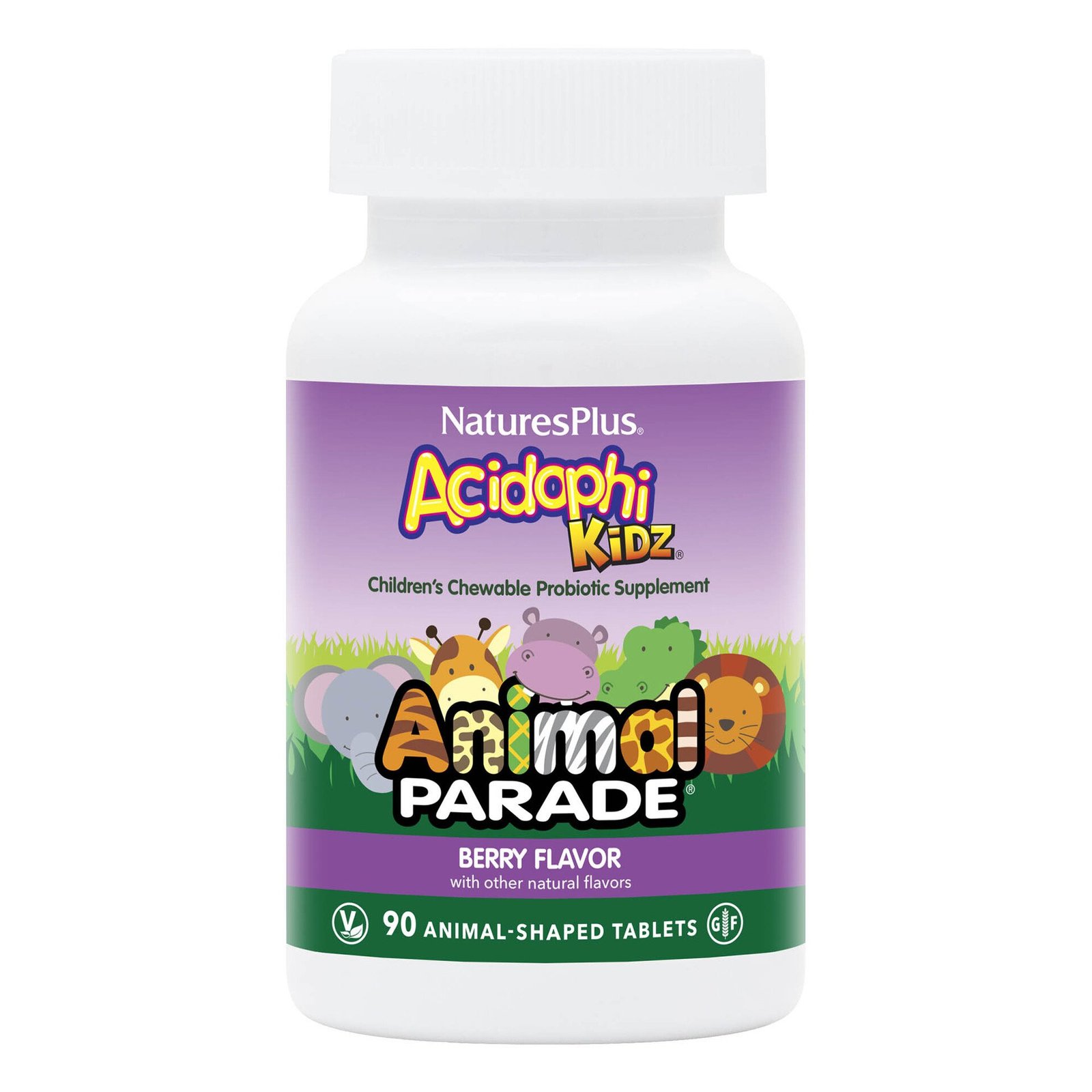 Animal Parade Acidophilus Kidz 90 tabletter