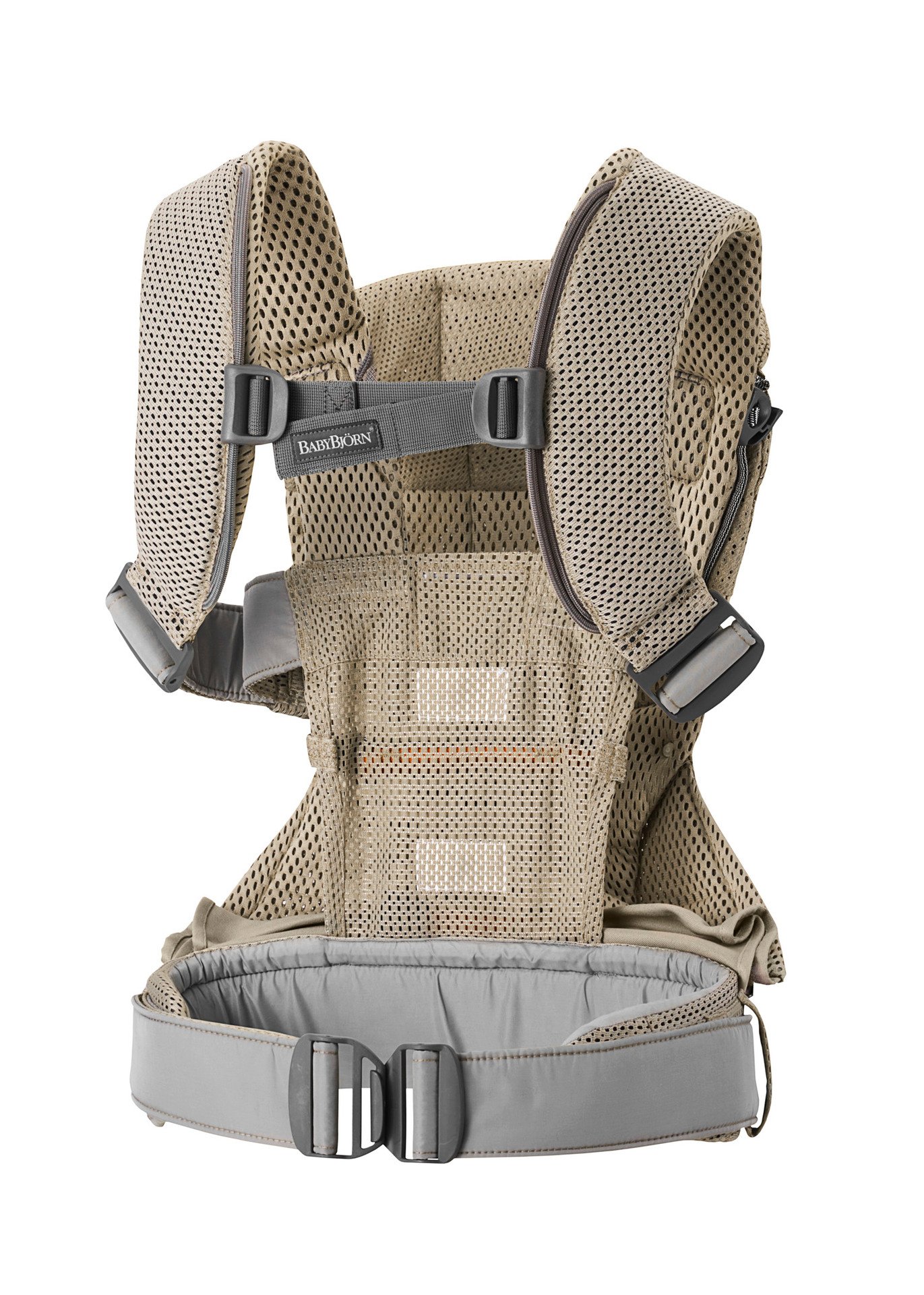BabyBjörn Bärsele One Air 3D Mesh Gråbeige