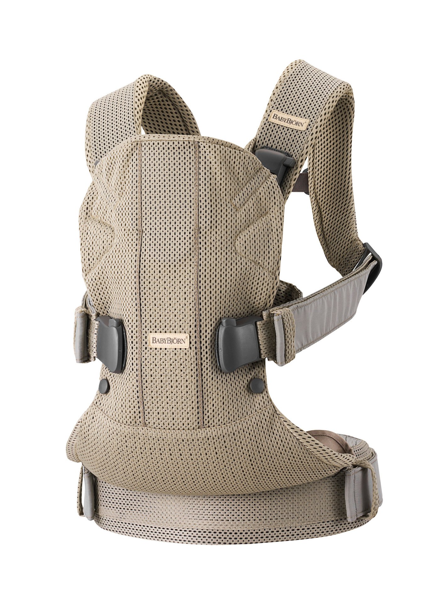 BabyBjörn Bärsele One Air 3D Mesh Gråbeige