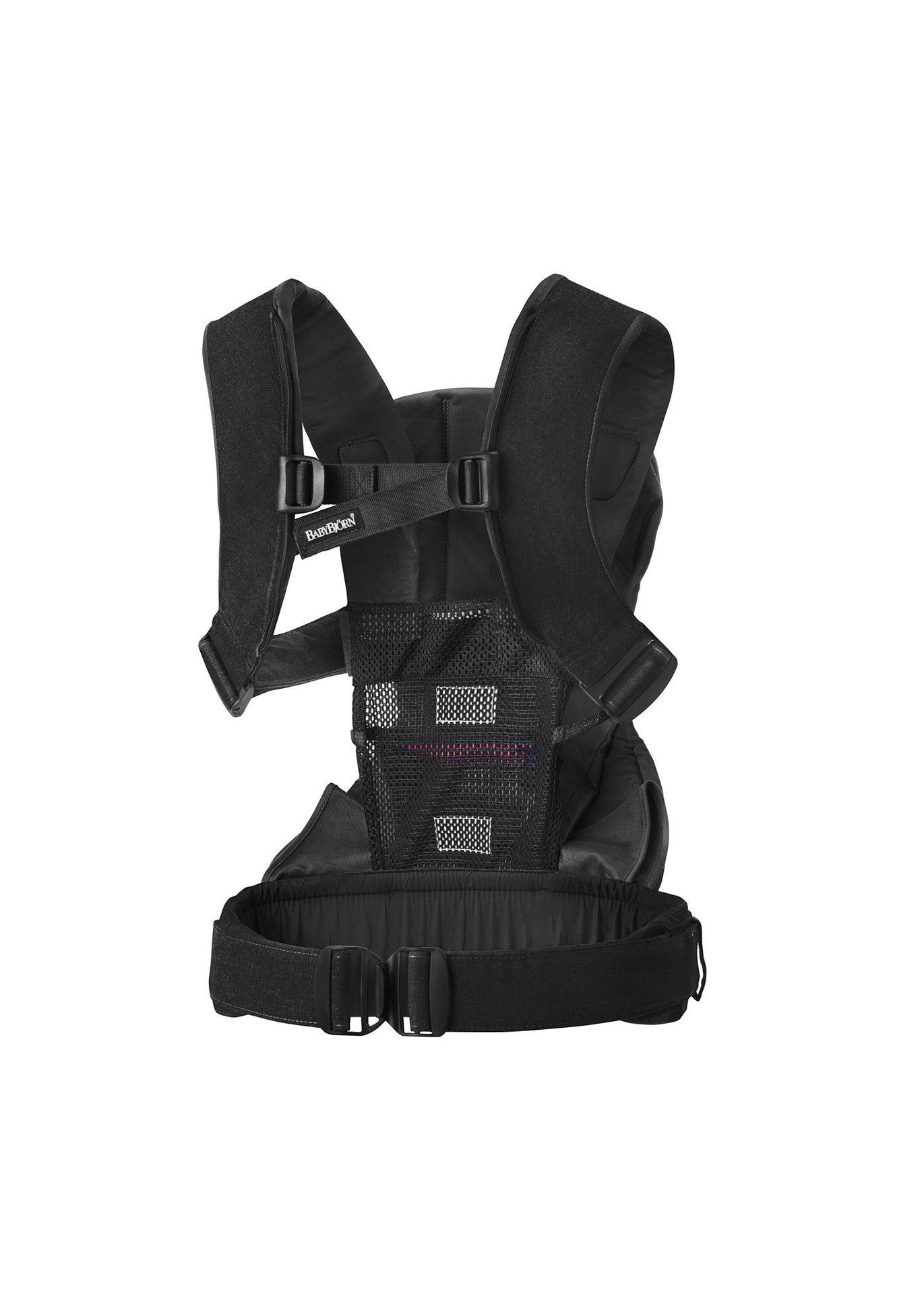 BabyBjörn Bärsele One Vävd Mix Svart