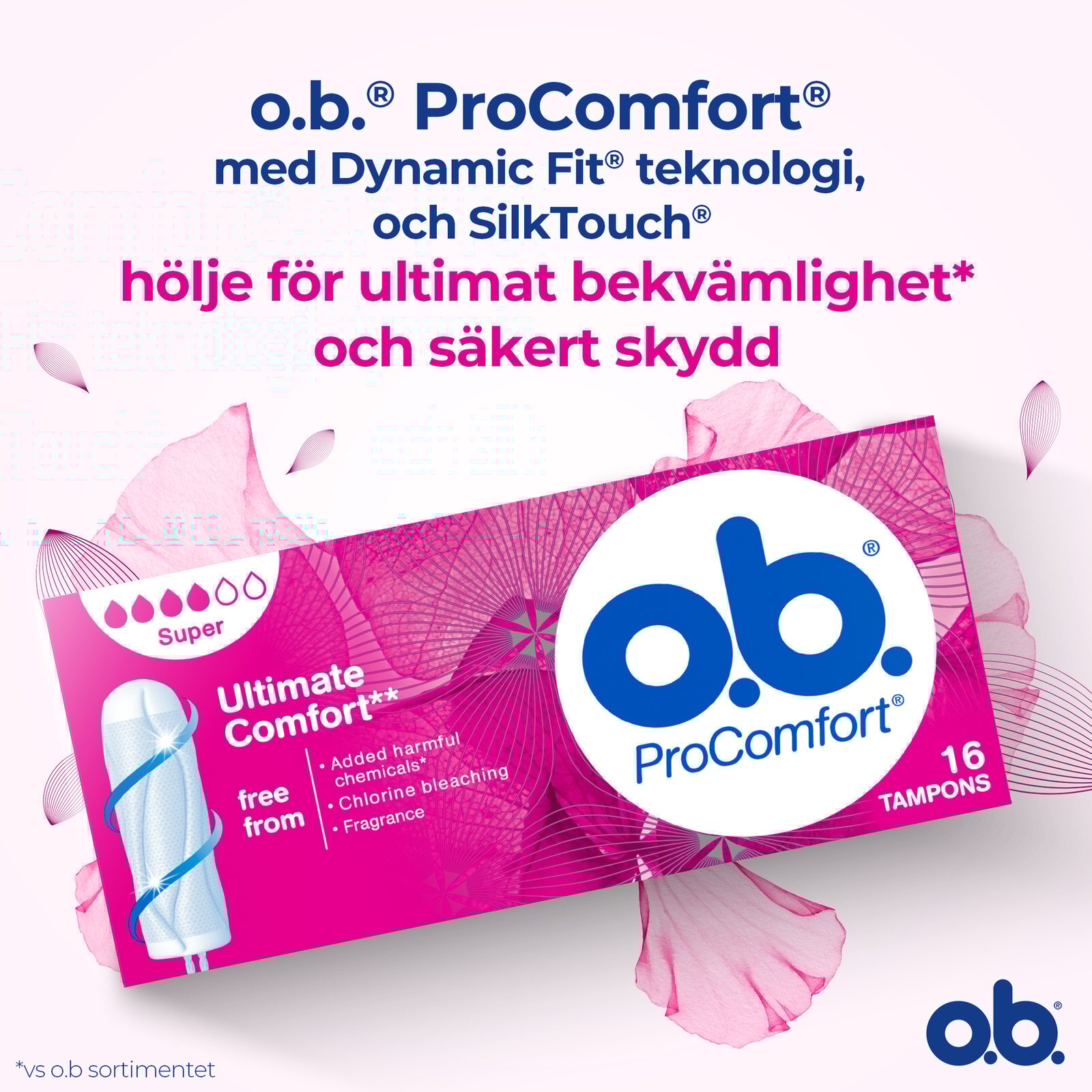 O.B. ProComfort Super 16 st