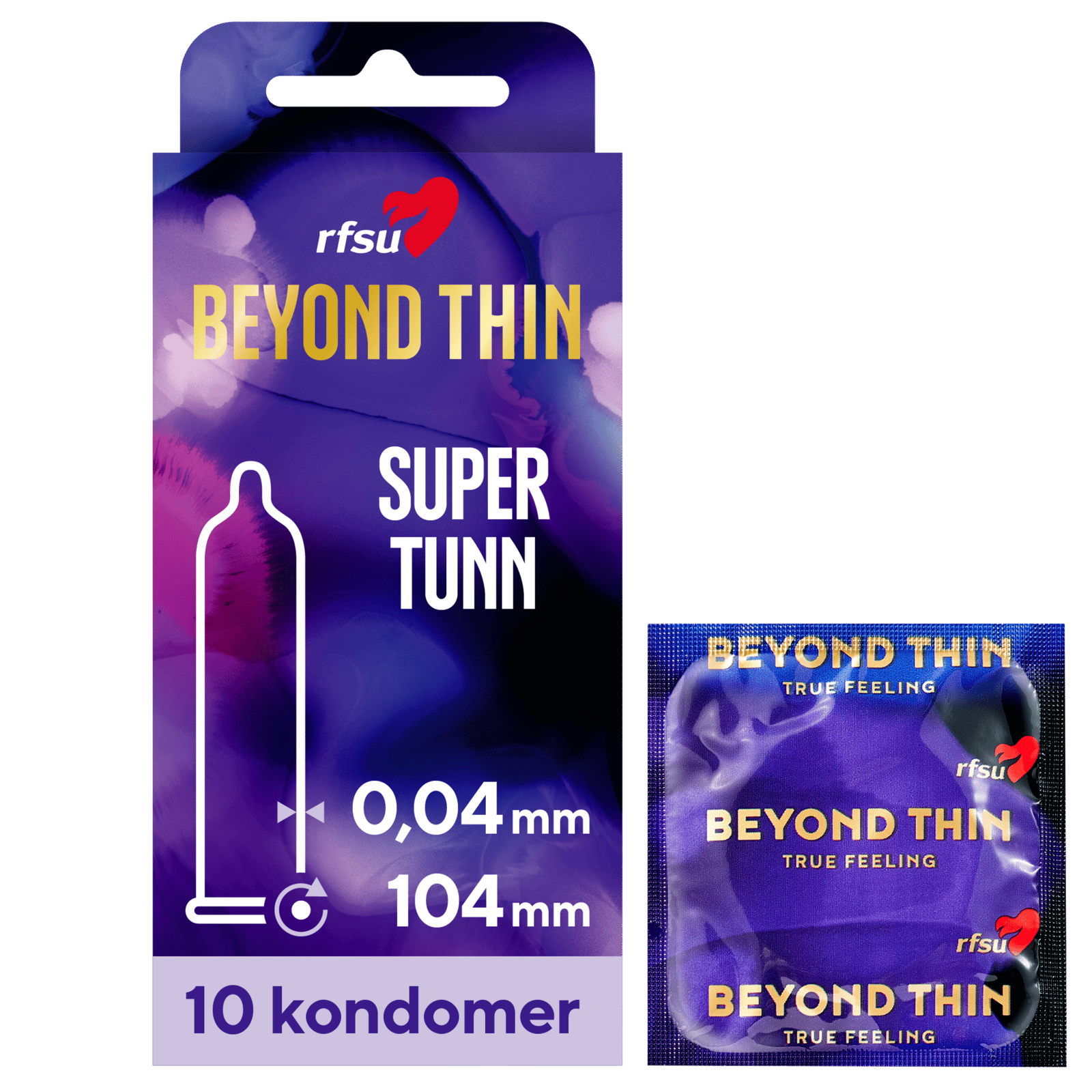RFSU Beyond Thin kondomer 10 st