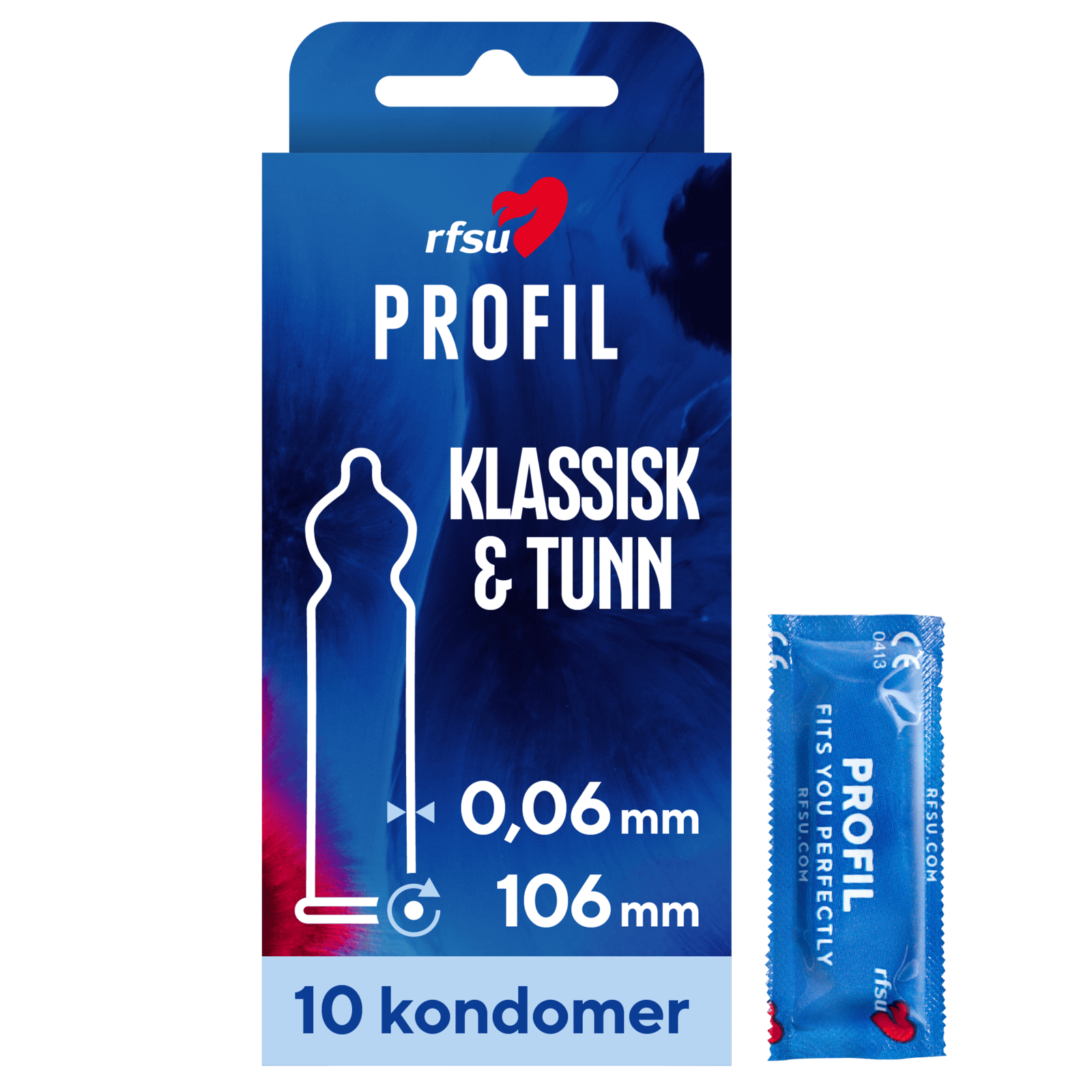 RFSU Profil kondomer 10 st