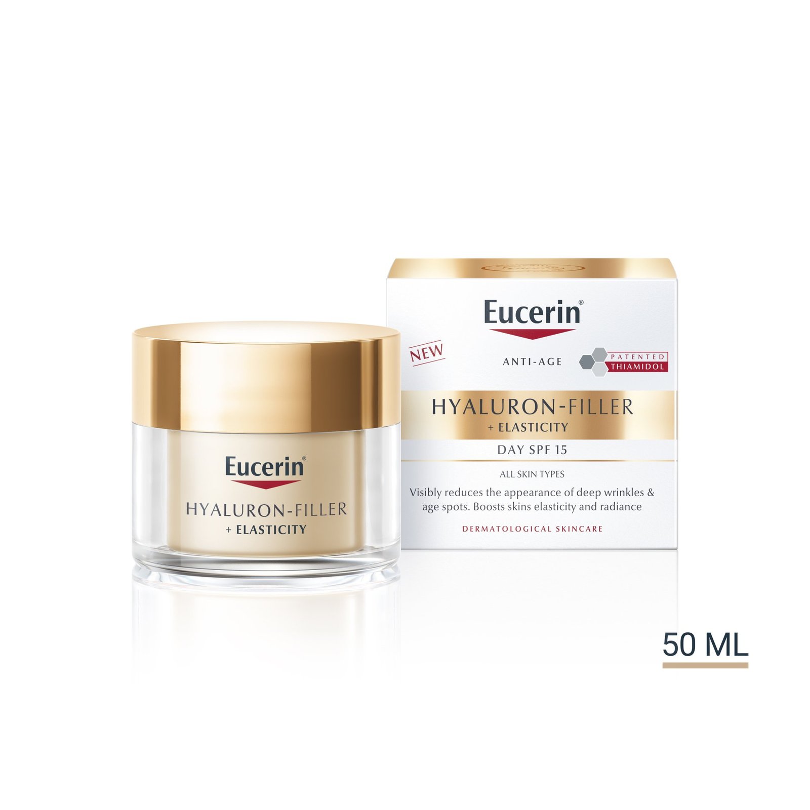 Eucerin Hyaluron-Filler + Elasticity SPF15 Day Cream 50 ml