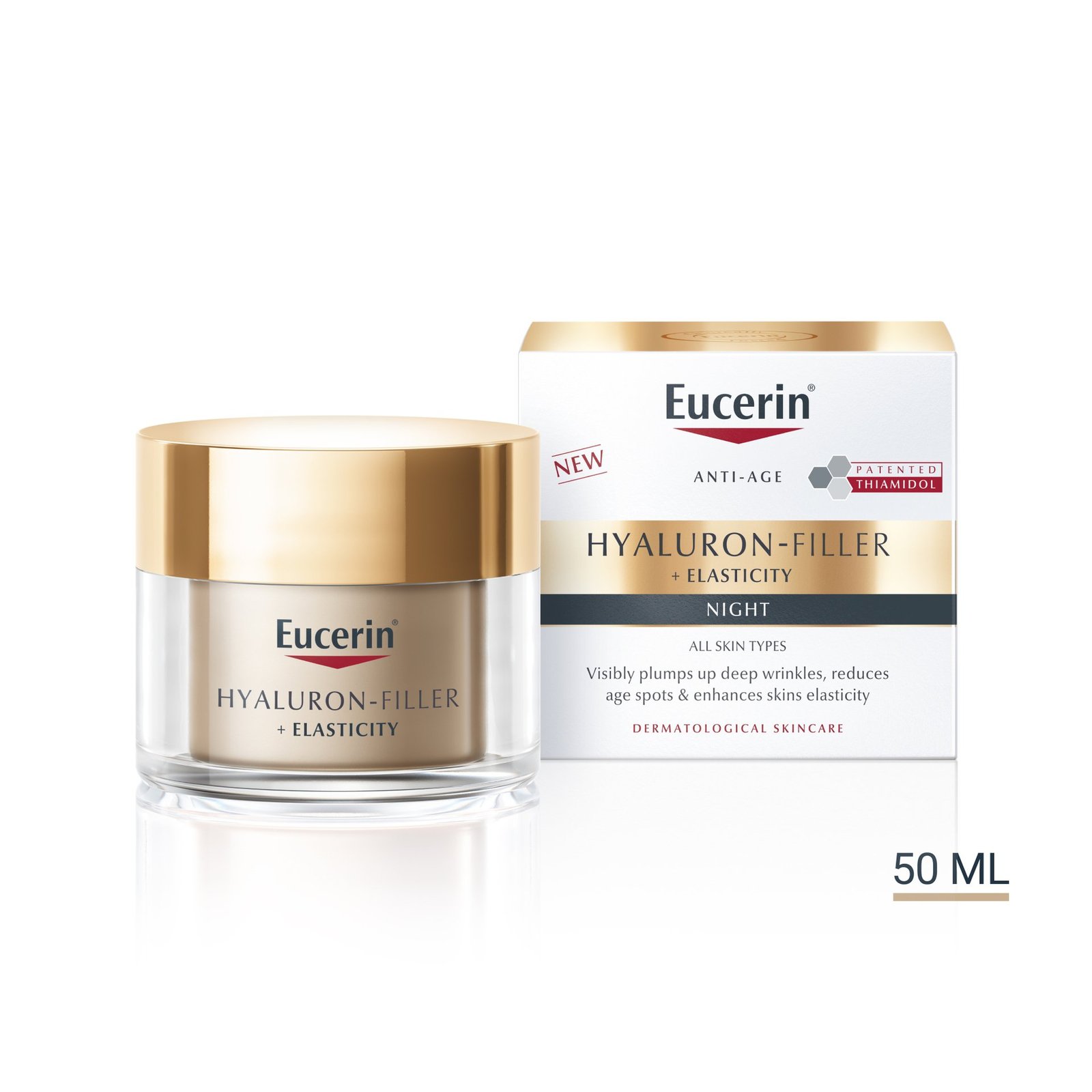Eucerin Hyaluron-Filler + Elasticity Night Cream 50 ml