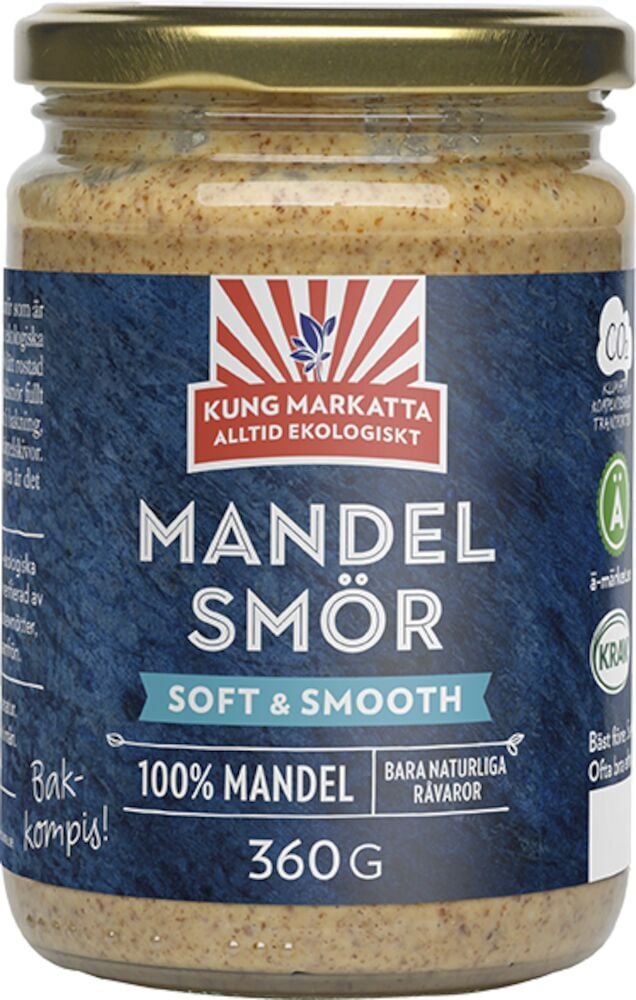 Kung Markatta Mandelsmör 360 g