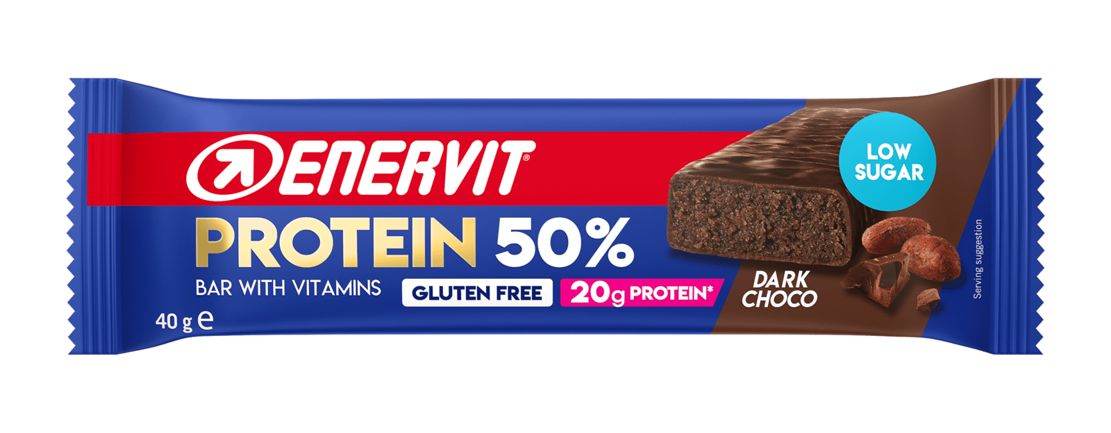 Enervit Protein Bar Dark Choco 50% 40g