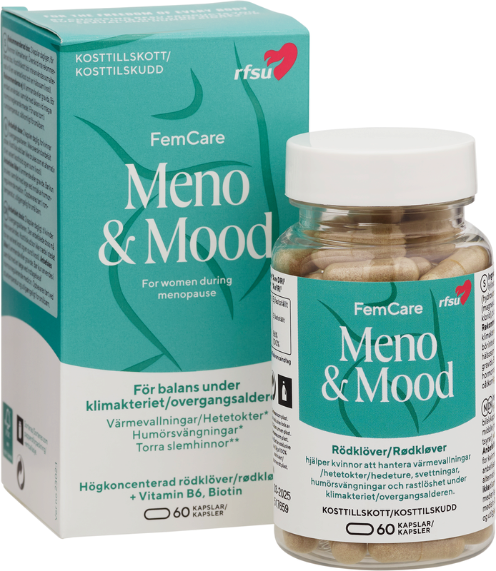 RFSU FemCare Meno & Mood 60 kapslar