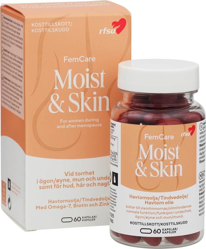 RFSU FemCare Moist & Skin 60 kapslar