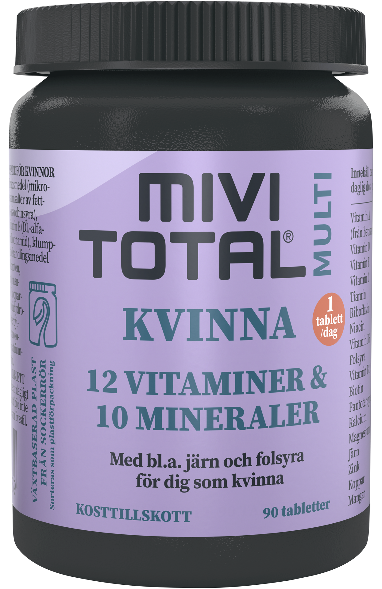 Mivitotal Kvinna 90 tabletter