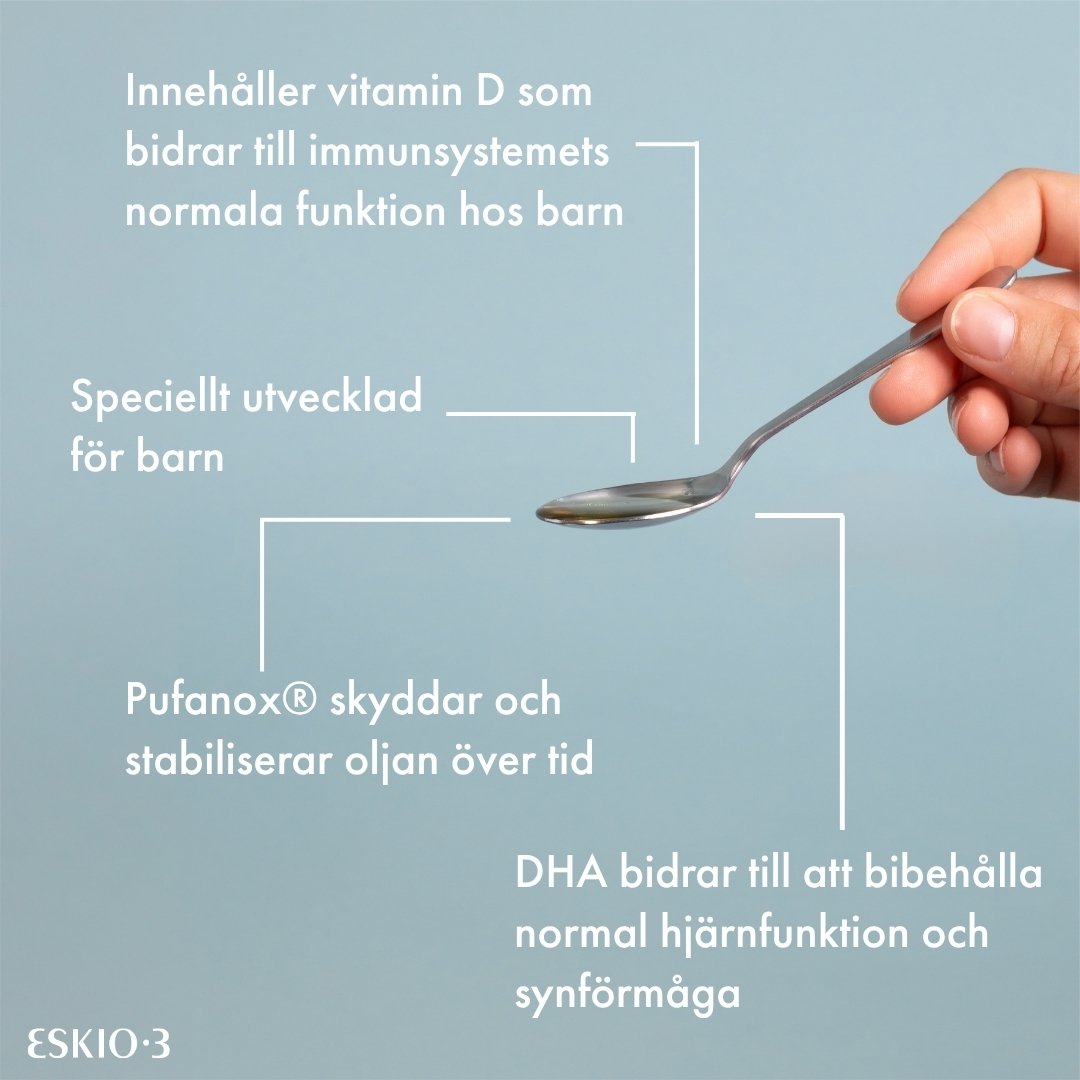 Eskio-3 Kids Omega-3, 6 & 9 Flytande 210 ml