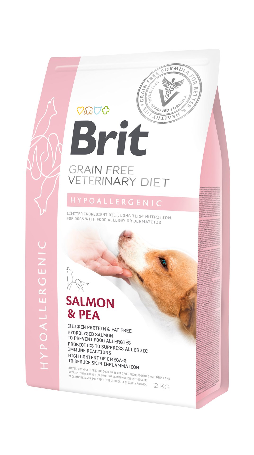 Brit Veterinary Diet Brit Grain-Free Vet Diets Dog Hypoallergenic 2 kg