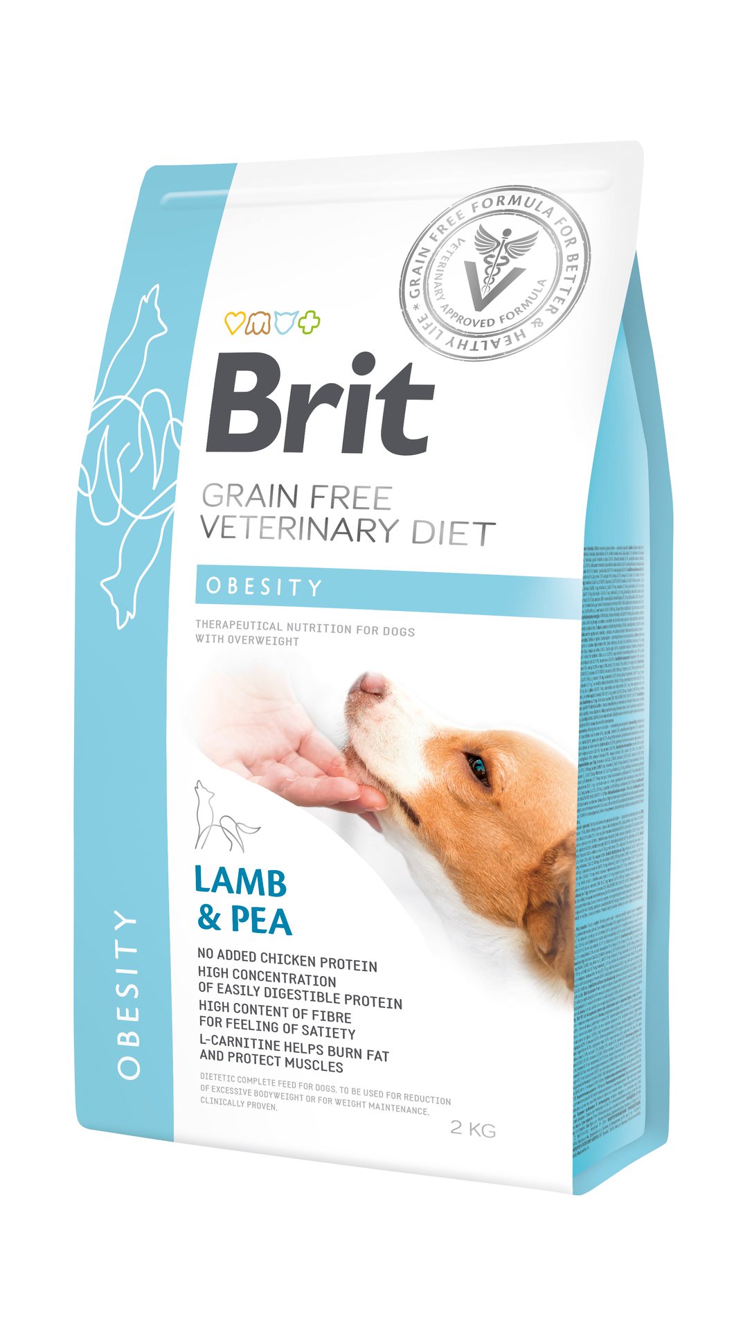 Brit Veterinary Diet Brit Grain-Free Vet Diets Dog Obesity 2 kg