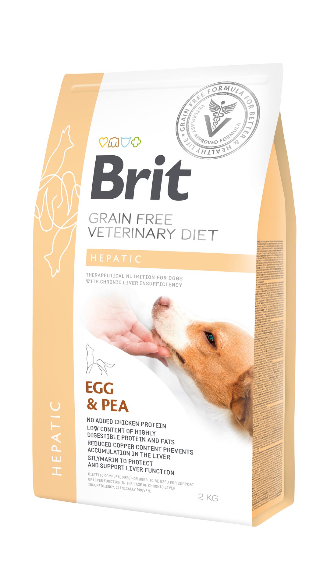 Brit Veterinary Diet Brit Grain-Free Vet Diets Dog Hepatic 2 kg