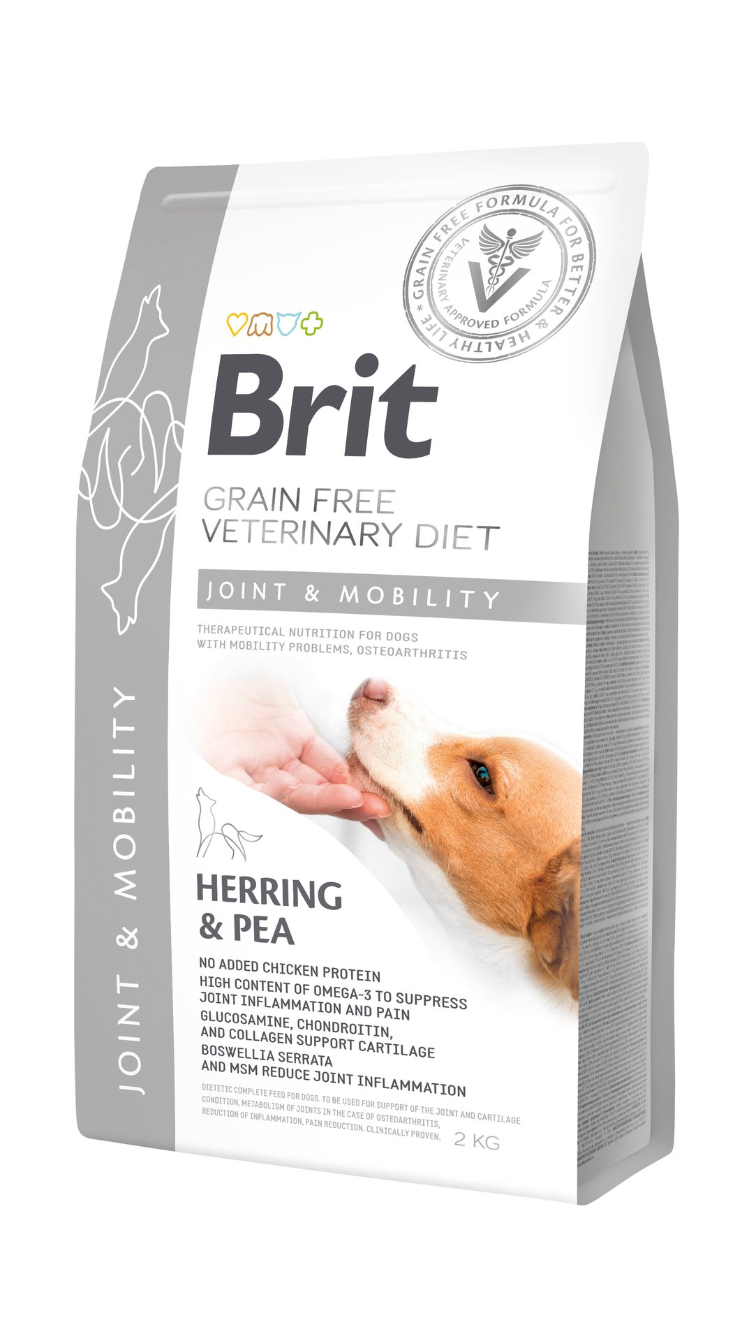 Brit Veterinary Diet Brit Grain-Free Vet Diets Dog Mobility 2 kg