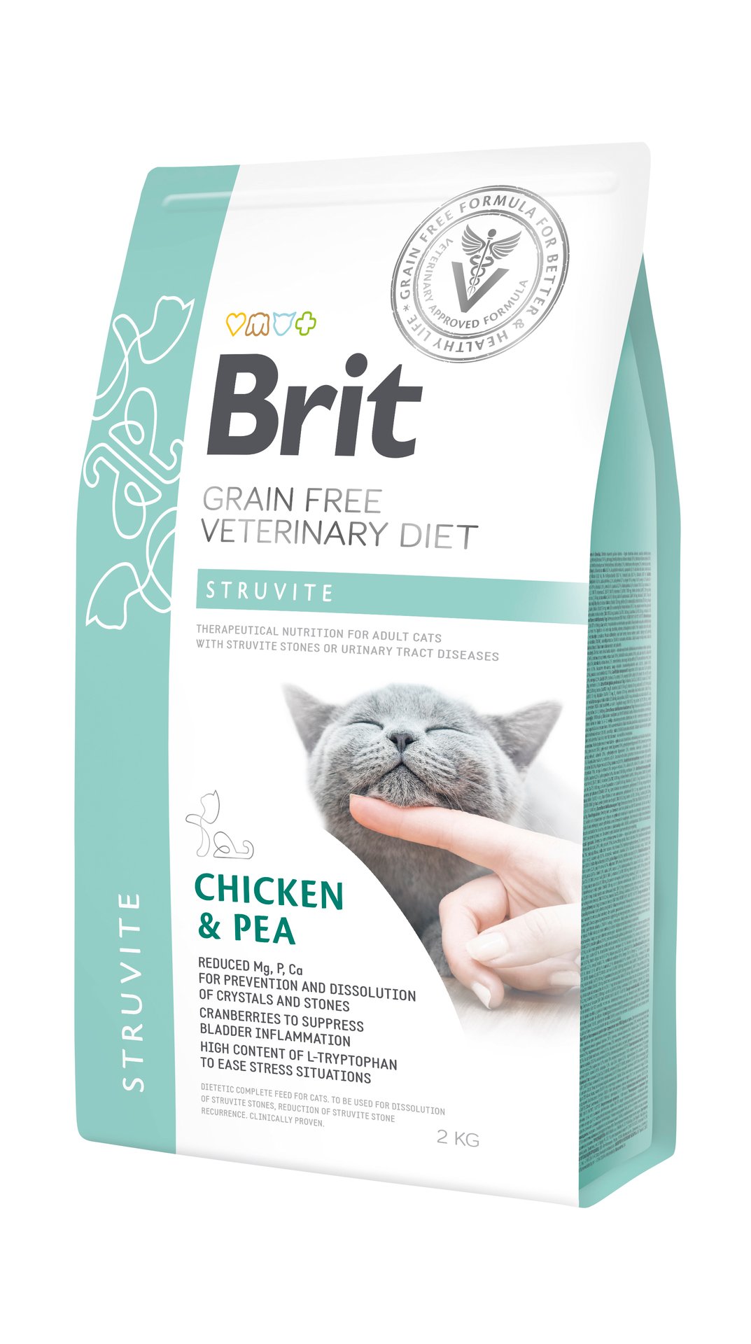 Brit Veterinary Diet Brit Grain-Free Vet Diets Cat Struvite 2 kg