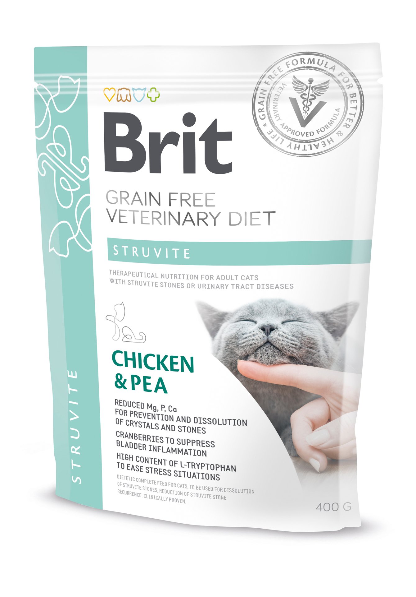 Brit Veterinary Diet Brit Grain-Free Vet Diets Cat Struvite 400 g