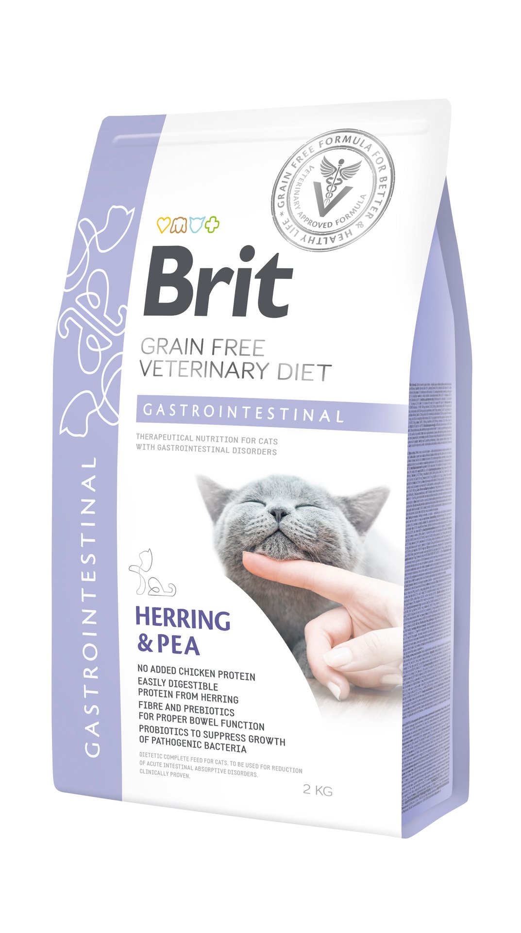 Brit Veterinary Diet Brit Grain-Free Vet Diets Cat Gastrointestinal 2 kg
