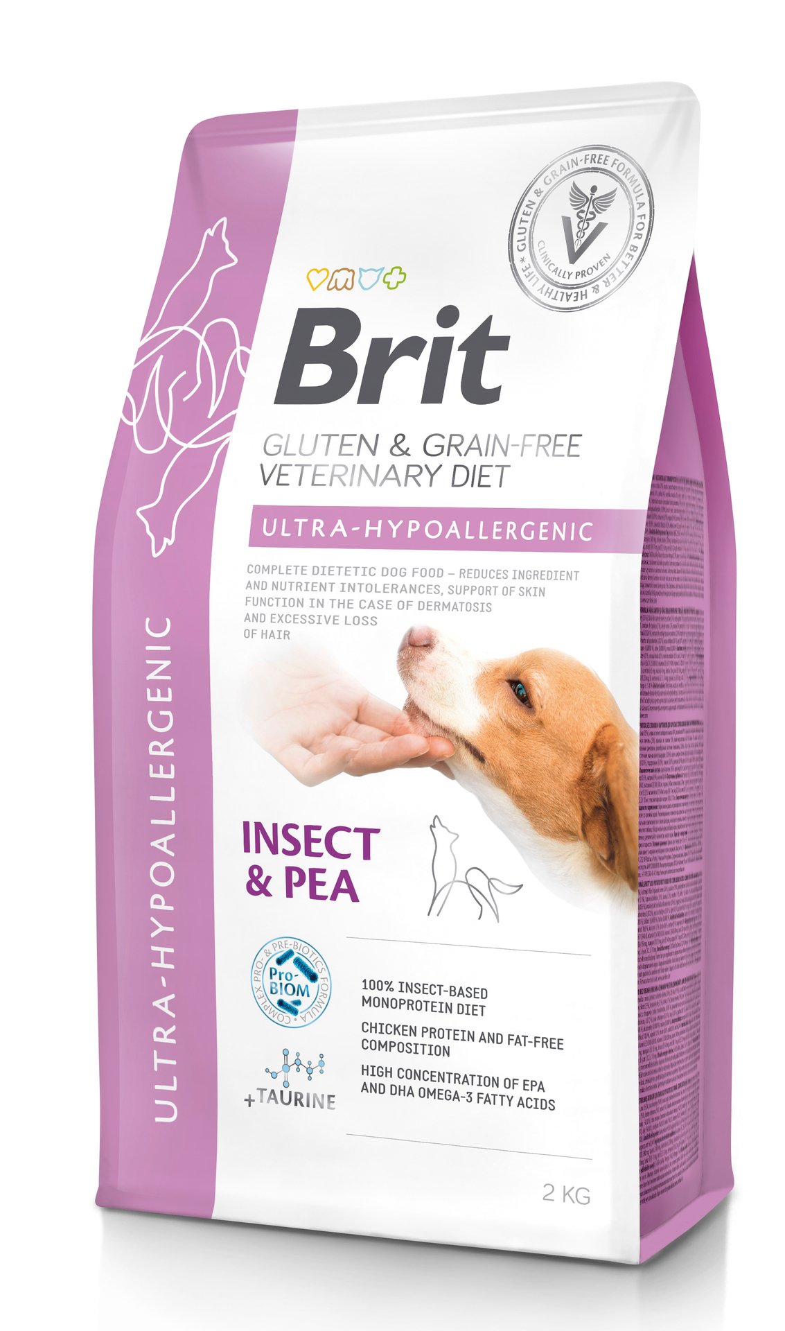 Brit Veterinary Diet Brit Grain-Free Vet Diets Dog Ultra-hypoallergenic 2 kg