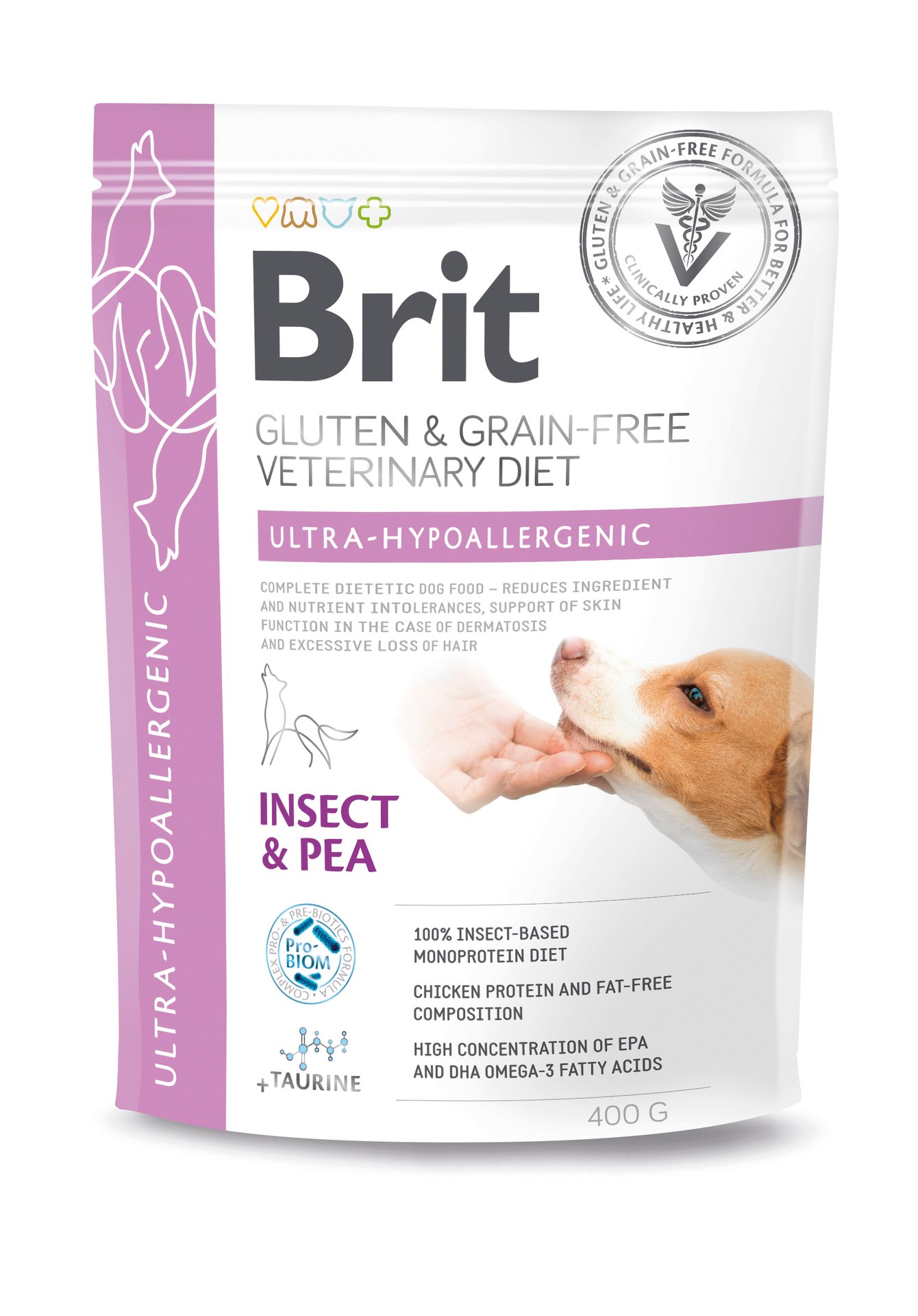 Brit Veterinary Diet Brit Grain-Free Vet Diets Dog Ultra-hypoallergenic 400 g