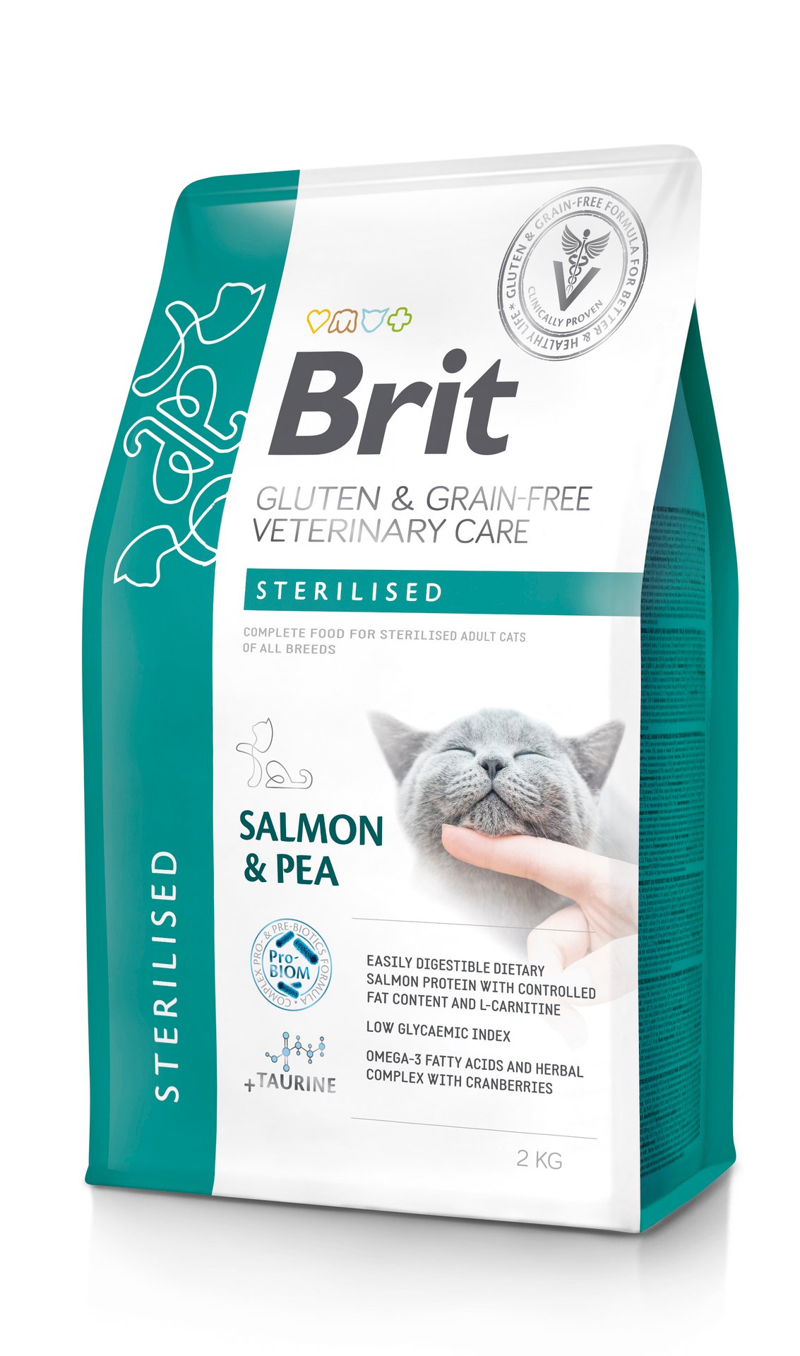 Brit Veterinary Diet Brit Grain-Free Vet Diets Care Cat Sterilised 2 kg