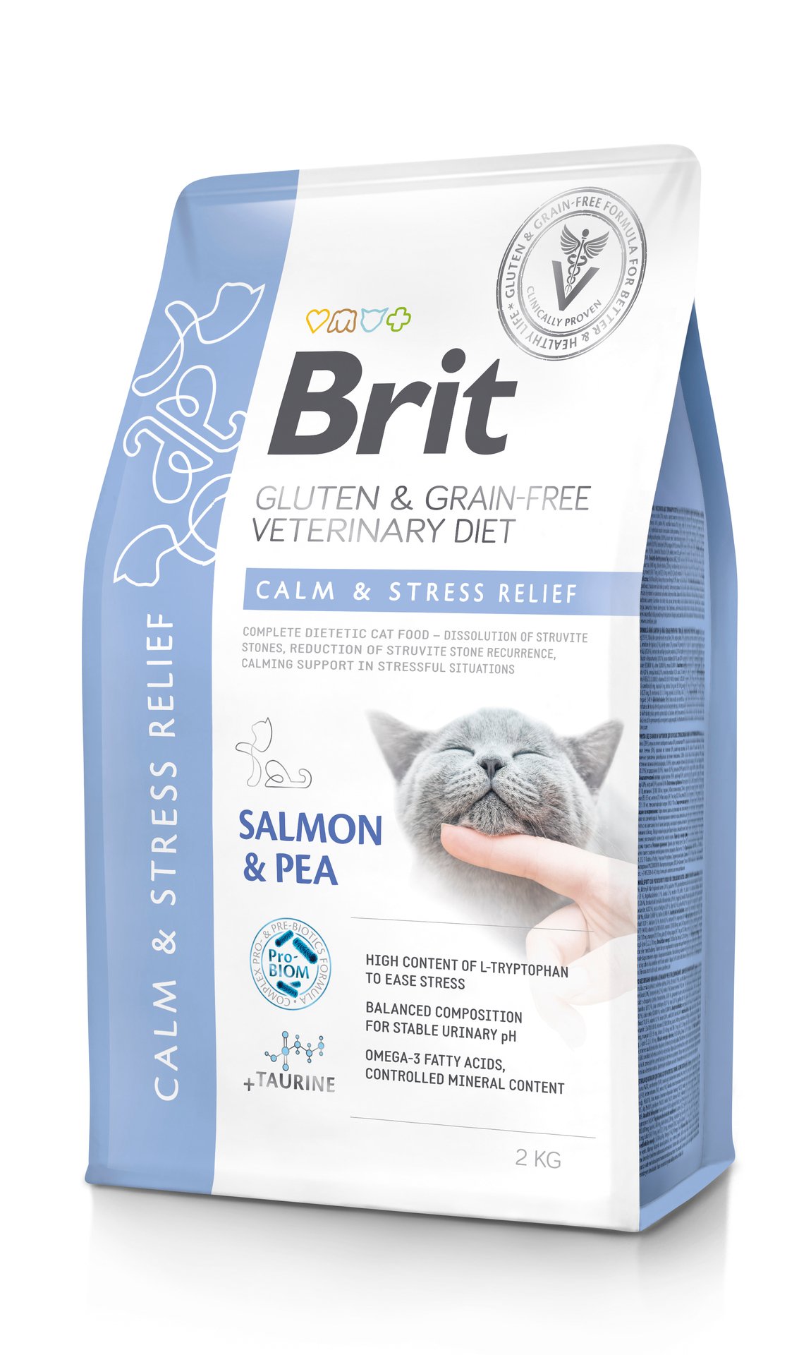 Brit Veterinary Diet Brit Grain-Free Vet Diets Cat Calm & Stress Relief 2 kg