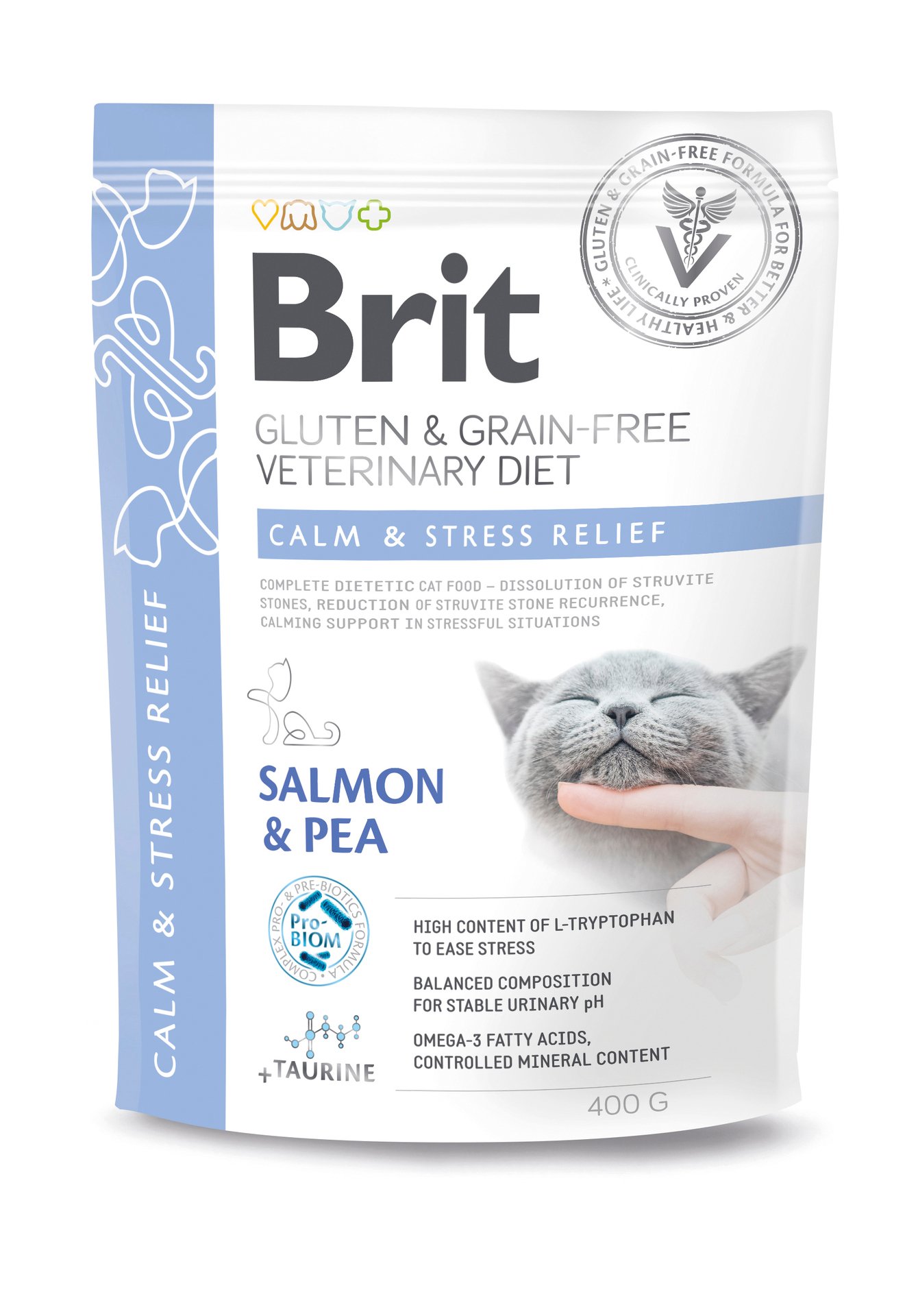Brit Veterinary Diet Brit Grain-Free Vet Diets Cat Calm & Stress Relief 400 g