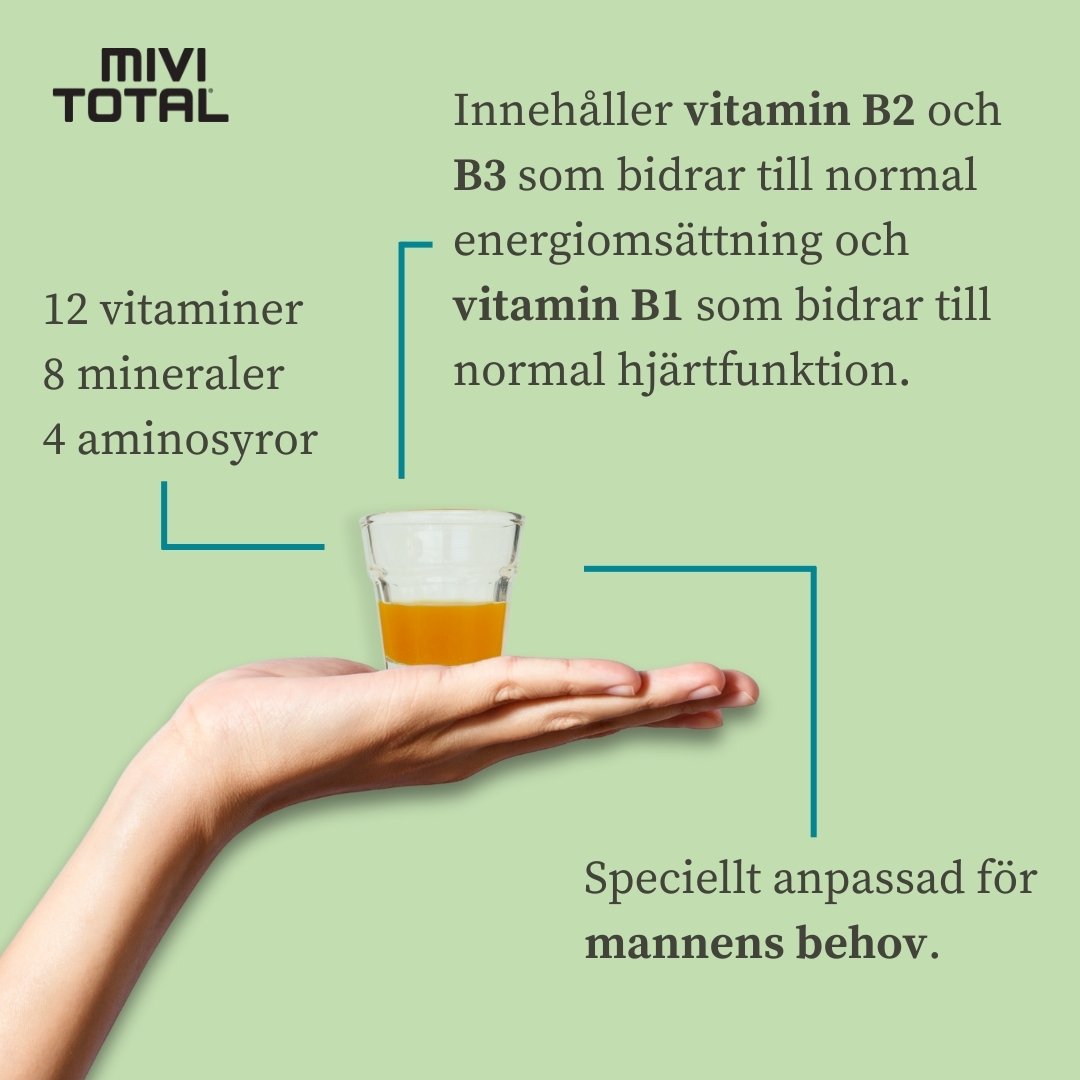 Mivitotal Man Multivitamin & Mineraler 1000 ml