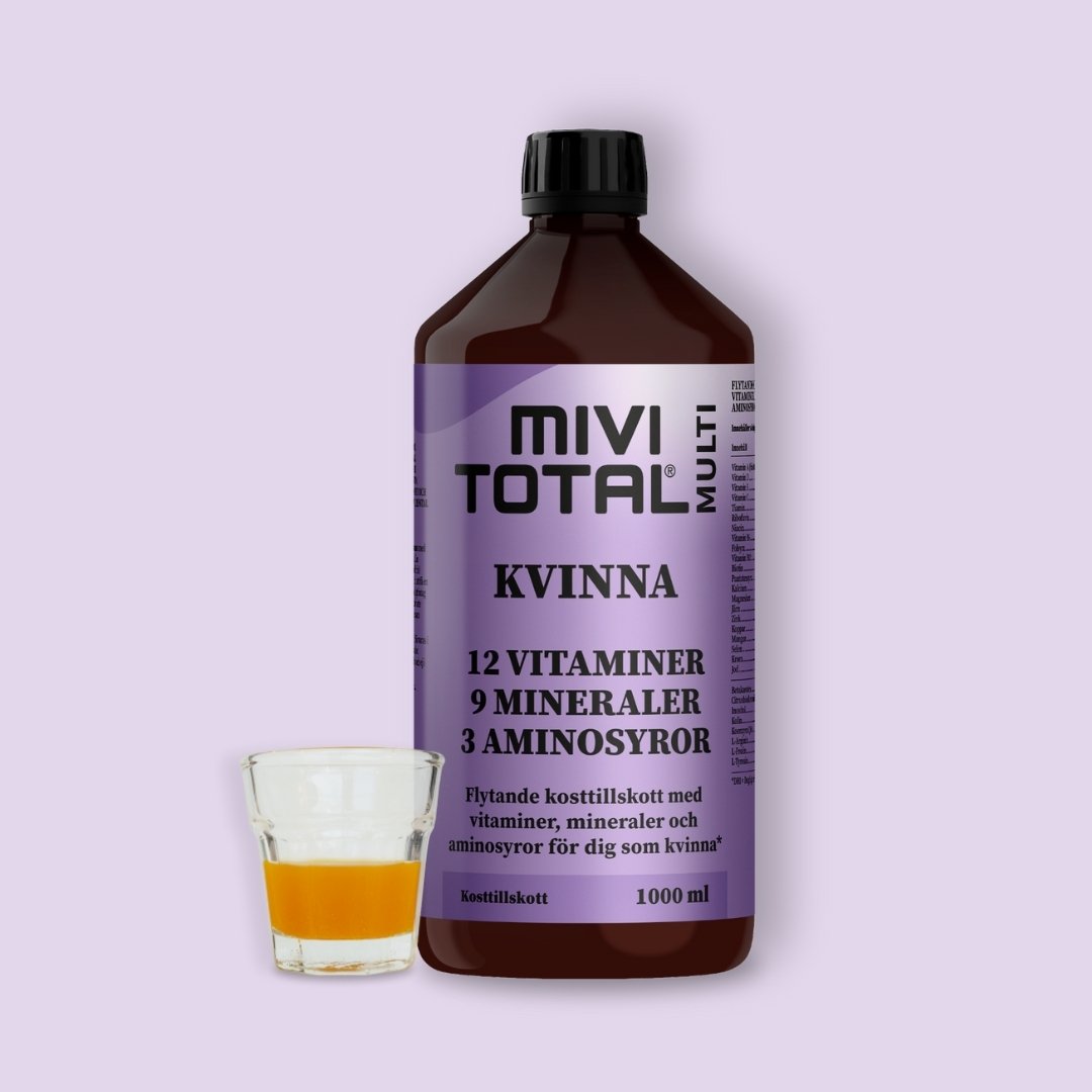 Mivitotal Kvinna Multivitaminer & Mineraler 1000 ml