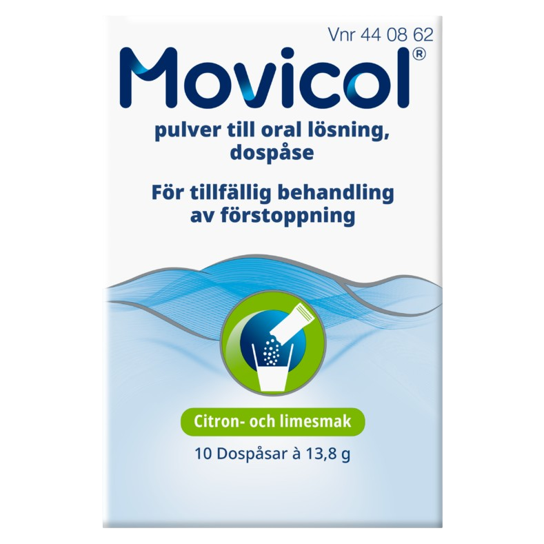 Movicol, oral lösning i dospåse 10 st