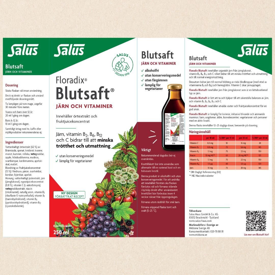 Floradix Blutsaft 250ml