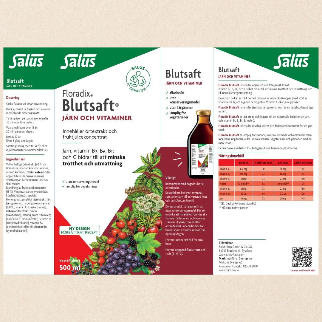 Floradix Blutsaft 500ml